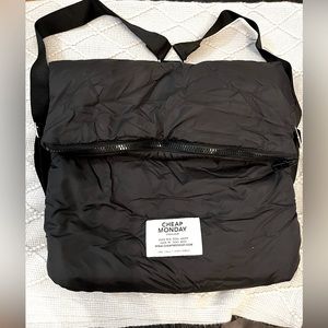 Cheap Monday Zip Backpack/gym bag
